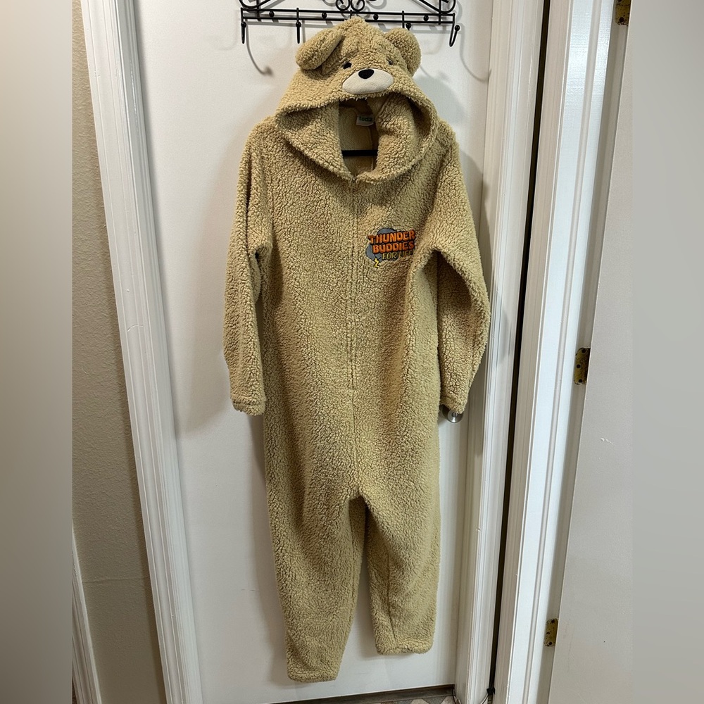 Ted 2 Thunder Buddies For Life Teddy Bear Costume or Pajamas Size Adult Medium
